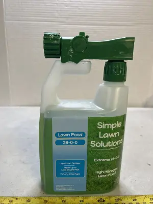 lawn food high nitrogen