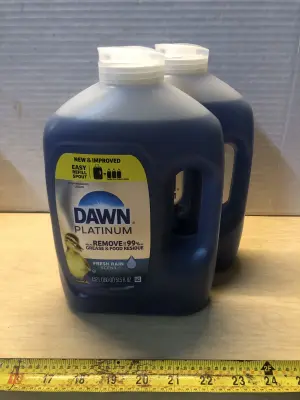 2 bottles 51.5oz Dawn dish liquid