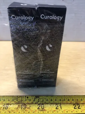 2 boxes 1.7oz curology gel face  moisturizer