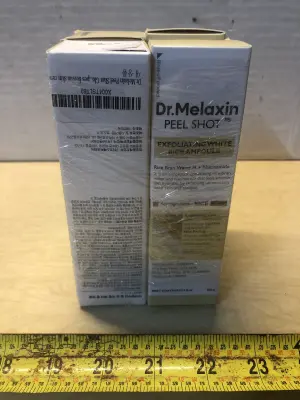 4 boxes Dr Melaxin peel shot exfoliating rice ampoule