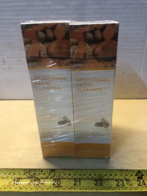 4 boxes 3.38oz brightening facial cleanser