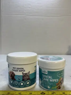 2ct pet dental wipes