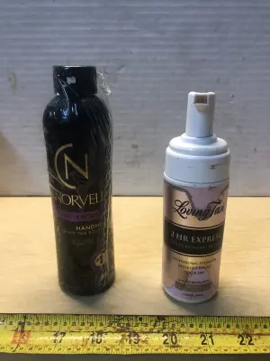 8oz Norvell spray tan solution, 4oz Loving tan bronzing mousse