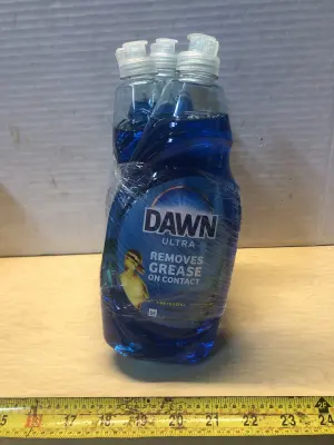 3 bottles 24oz Dawn dish liquid