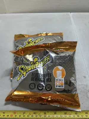 2ct 1lb orange electrolyte drink mix