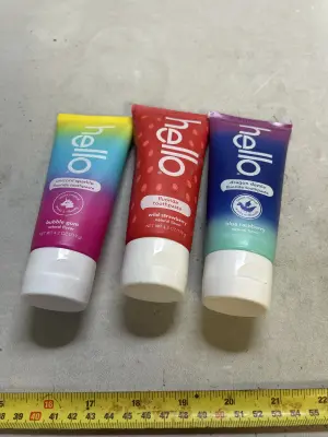 3ct hello toothpastes