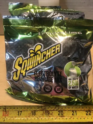 2 packs 23.83oz Sqwincher drink mix