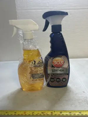 2 leather sprays