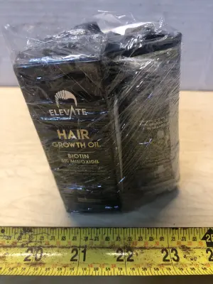 4 boxes 1oz elevate hair growth oil