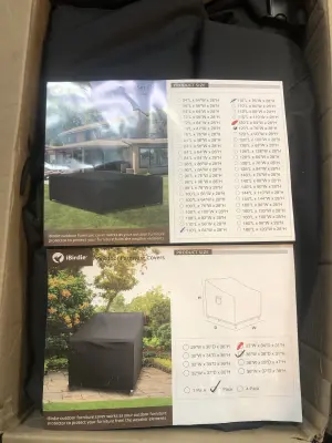 iBirdie patio furniture set cover