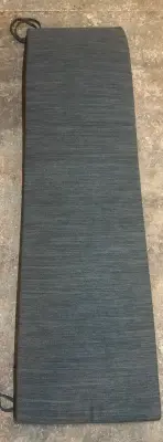 Baibu patio bench cushion has small cut