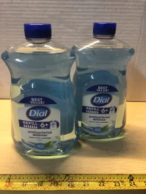 2 bottles 52oz Dial hand soap