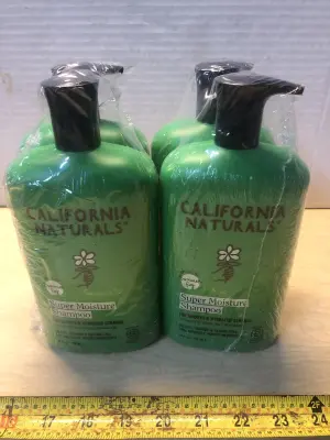 4 bottles 28oz California naturals shampoo and conditioner