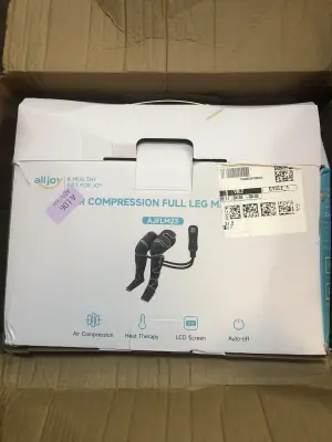 Air compression full leg machine as is