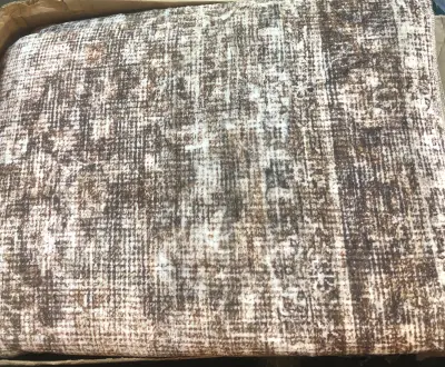 Unknown size area rug
