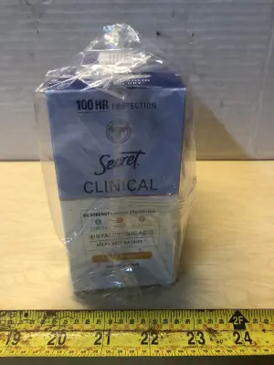 3 packs Secret clinical deodorant
