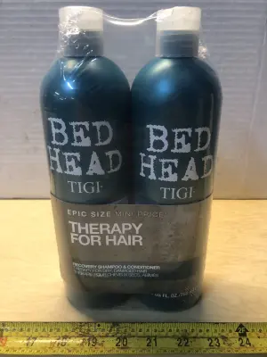 2 bottles 25.36oz Bed Head shampoo and conditioner