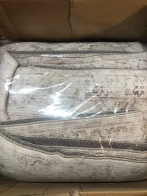 Unknown size area rug