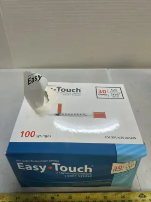 100ct 30 gauge syringes