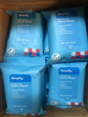 24packs simplify hand wipes