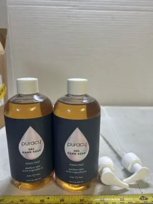 2 gel hand soaps with pumps