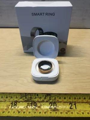 Smart health smart ring comes on