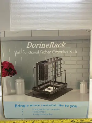 multifunctional kitchen organizer rack