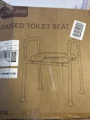 raised toilet seat