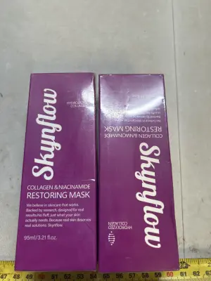 two collagen and niacinamide restoring masks