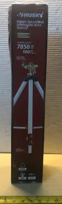 Husky brass pulsating sprinkler with tripod