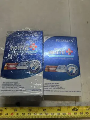 3 packs of whitening strips