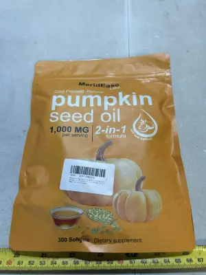 300 pack of pumpkin seed oil, soft gels