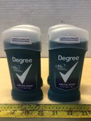 4 pack 3oz Degree deodorant