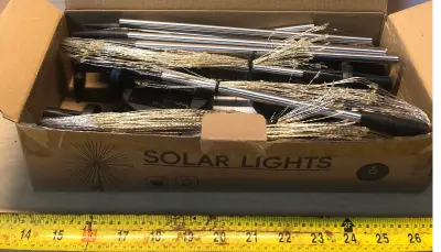6 pack solar lights