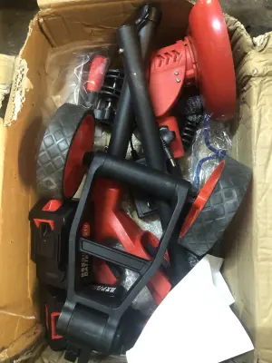 Cordless grass trimmer as is
