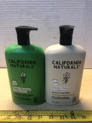 2 bottles 28oz California naturals conditioner