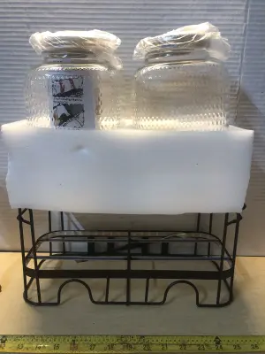 Gallon glass drink station