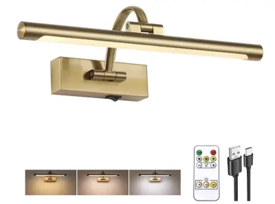 Wireless wall picture light similar to image