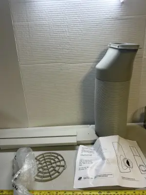 2ct portable AC window vent kit