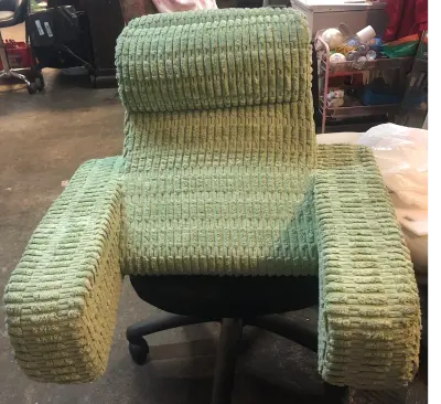 Back rest pillow for sitting in bed with pockets