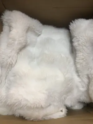 Unknown size blanket and 2 pillow shams