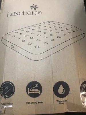 Lu choice queen air mattress as is untested