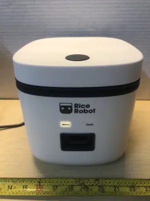 Rice robot cooker comes on