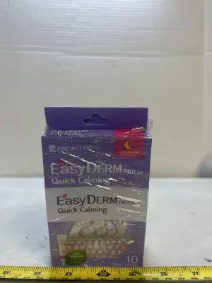 3 packs of easy derm skin patches