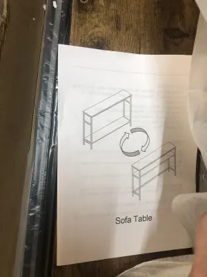 Timberer sofa table