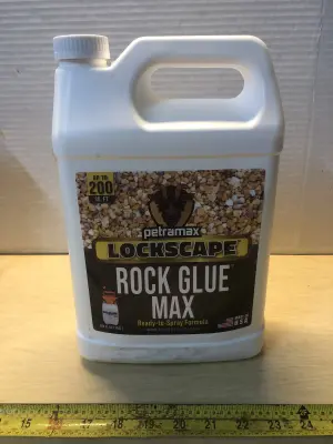 Gallon petramax lockscape rock glue max
