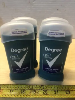 4 pack 3oz Degree deodorant