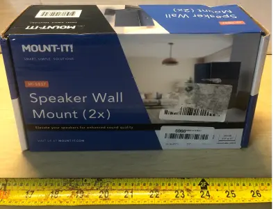 Speaker wall mount
