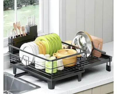 Expandable dish drying rack similar to image