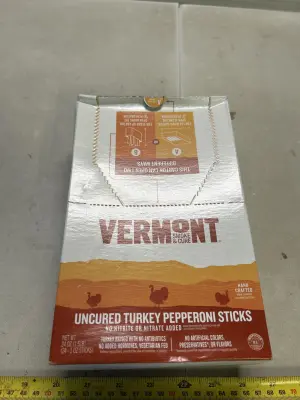 08/07/26 24 uncured turkey pepperoni sticks